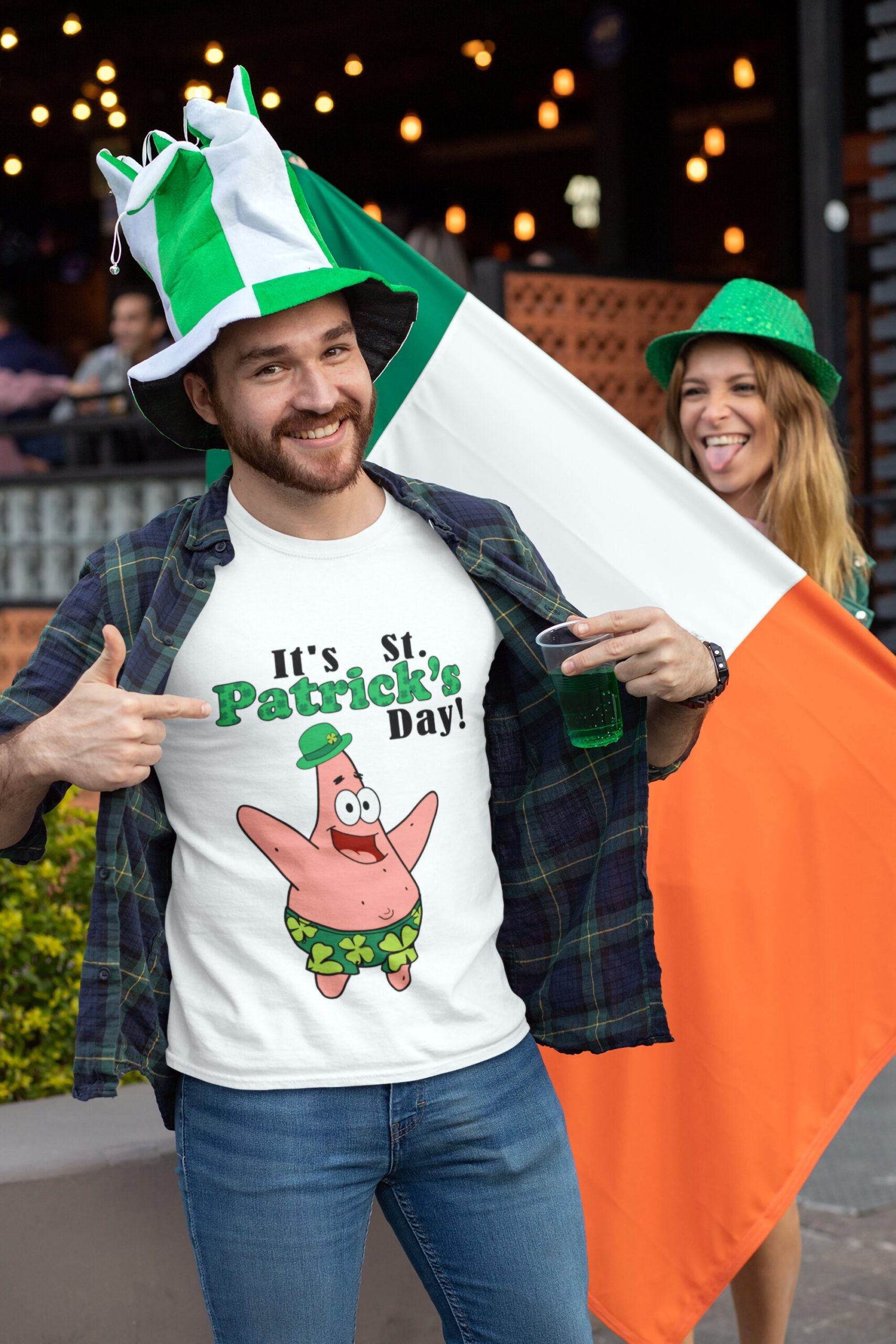SpongeBob St Patricks Day Family Matching Shirt SpongeBob St Patricks Day Family Matching Shirt