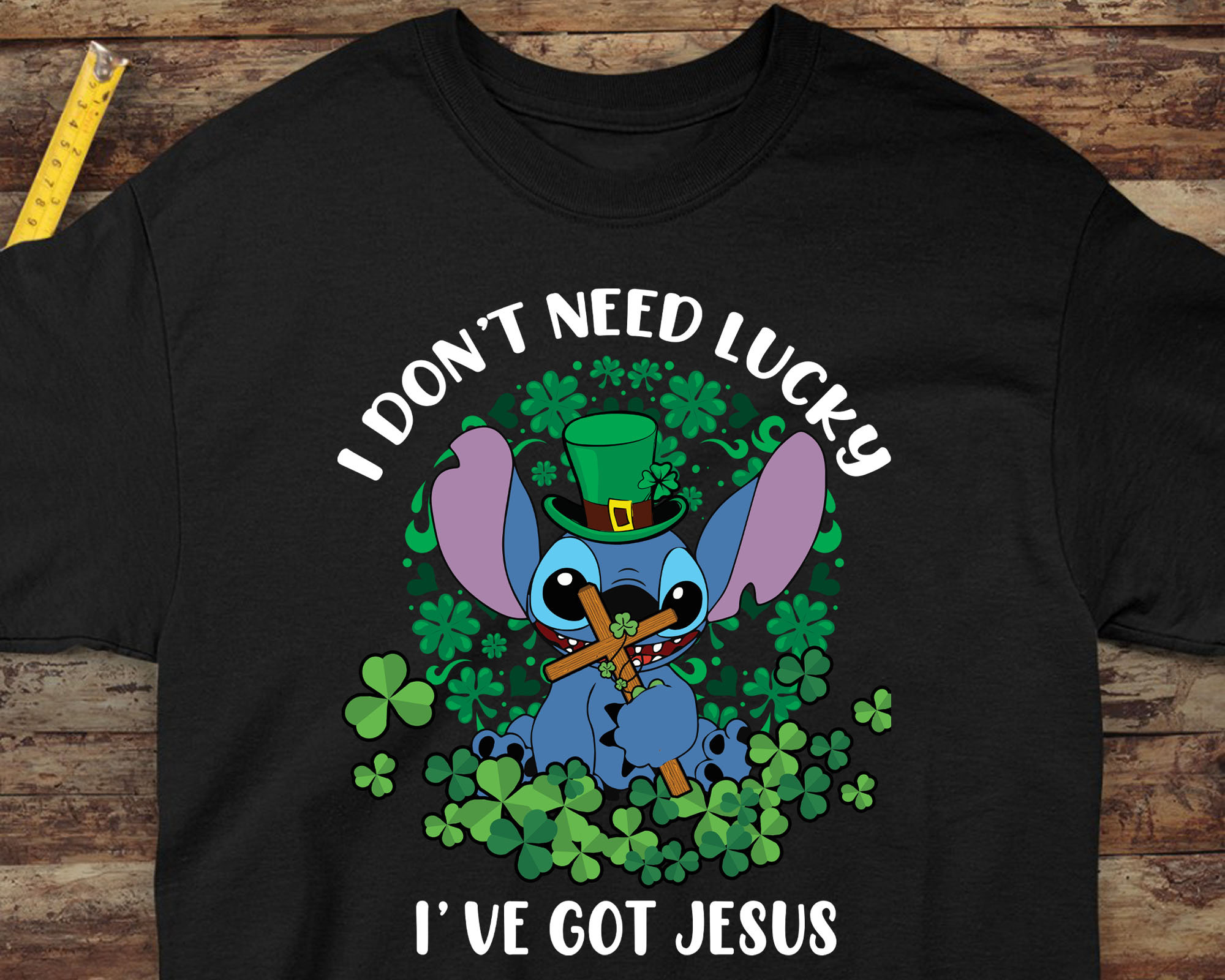 Stitch St Patrick's Day I Don't Need Lucky T-Shirt Stitch St Patrick's Day I Don't Need Lucky T-Shirt