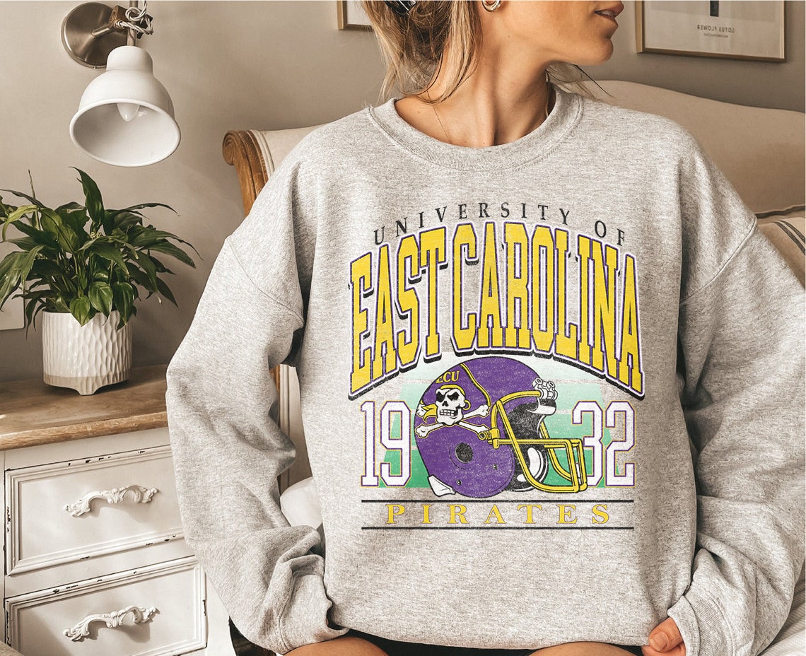 Vintage East Carolina Crewneck Sweatshirt Vintage East Carolina Crewneck Sweatshirt
