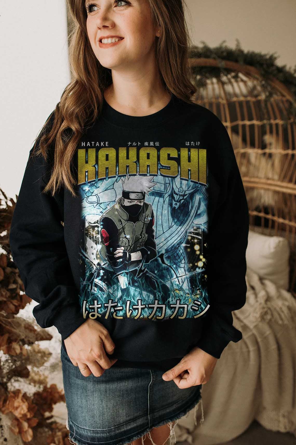 Vintage Kakashi Hatake Sweatshirt Vintage Kakashi Hatake Sweatshirt