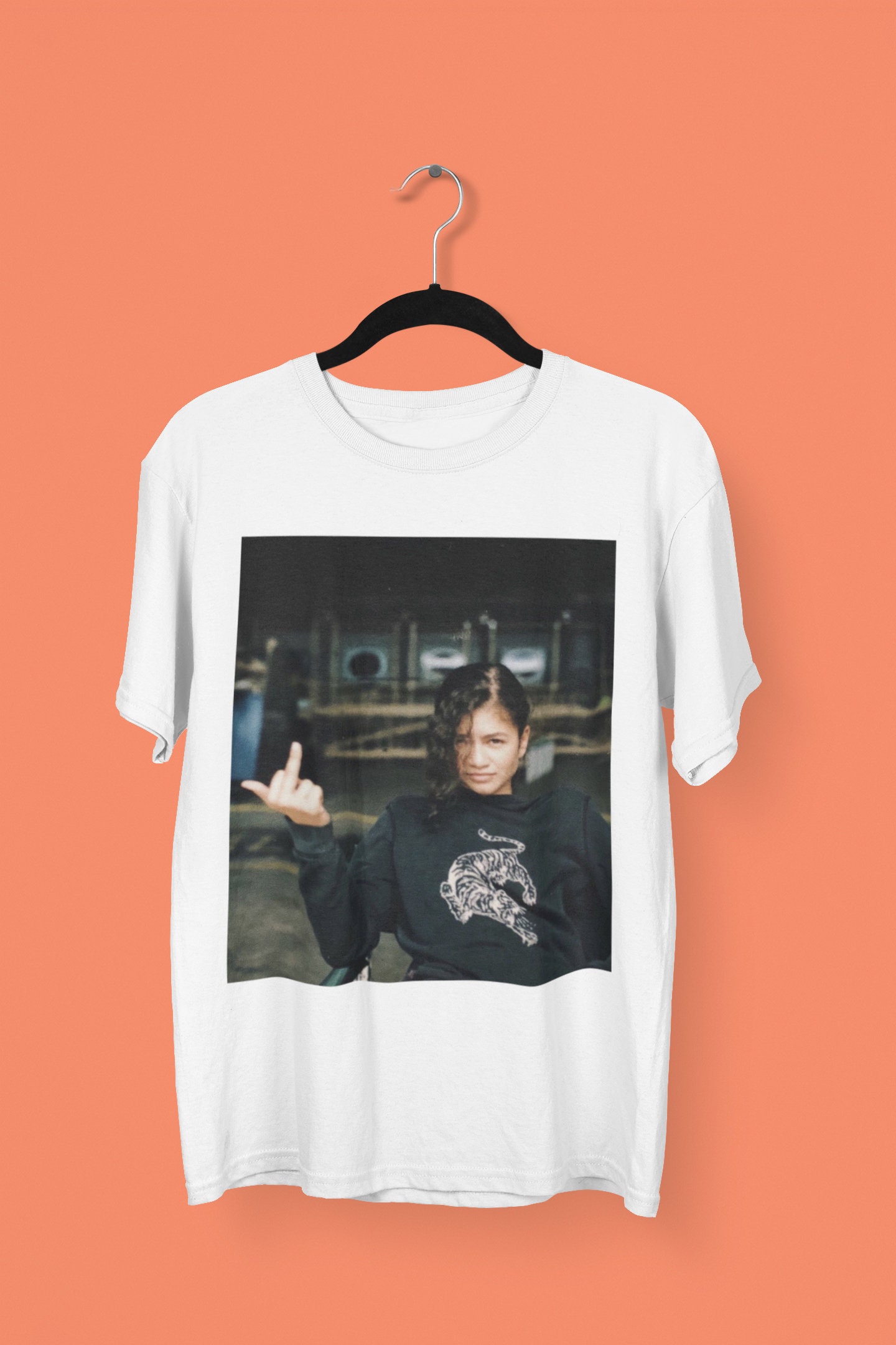 Zendaya Euphoria Middle Finger Sweatshirt Zendaya Euphoria Middle Finger Sweatshirt