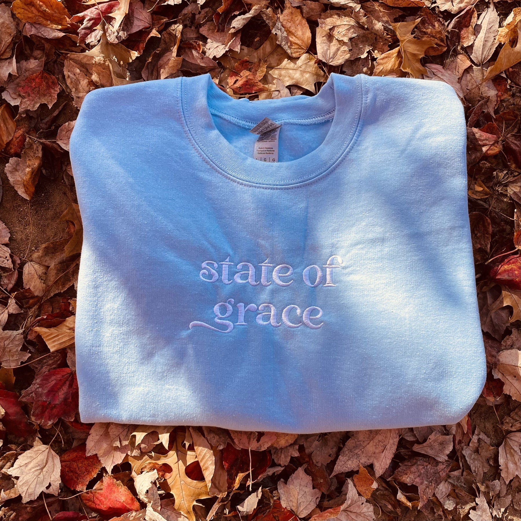 Taylor Swift State Of Grace Embroidered Sweatshirt Vintage Style Taylor Swift State Of Grace Embroidered Sweatshirt Vintage Style