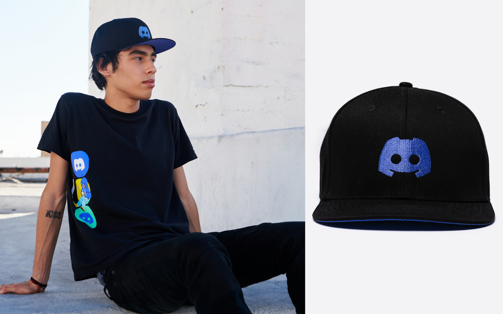 Discord Logo Rip Twitter Embroidered Hat Discord Logo Rip Twitter Embroidered Hat