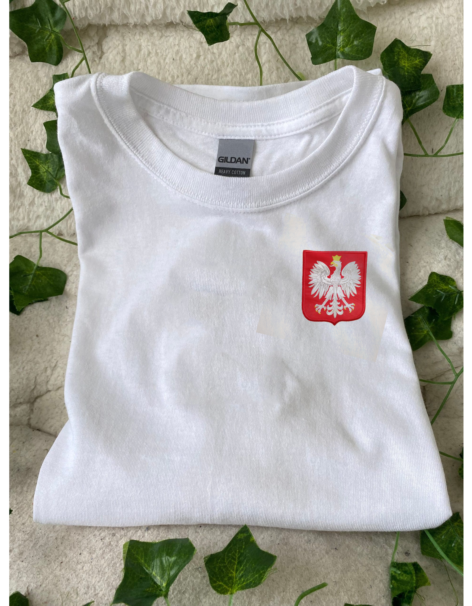 Poland 2022 World Cup Football Embroidered Shirt Poland 2022 World Cup Football Embroidered Shirt