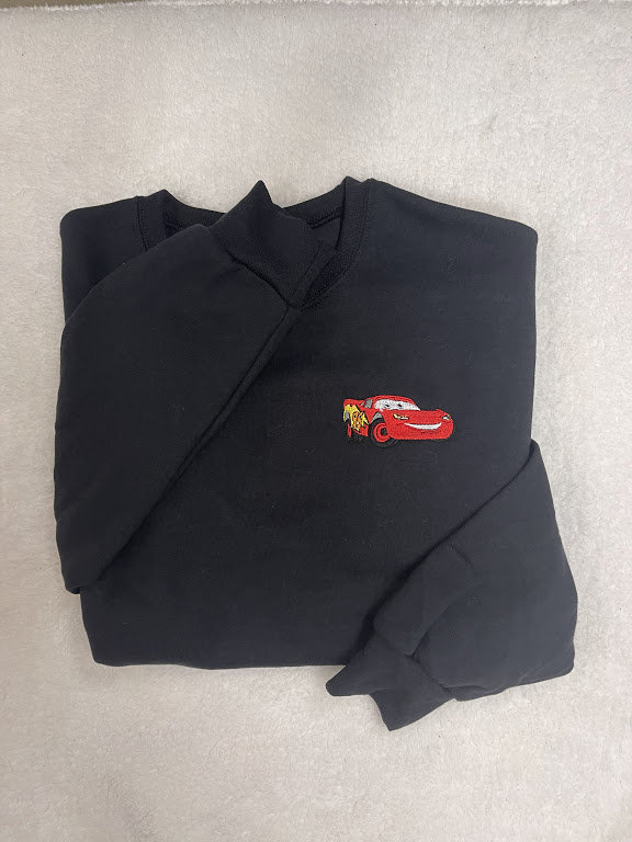 Disney's Cars Lightening McQueen Embroidered Sweatshirt Disney's Cars Lightening McQueen Embroidered Sweatshirt