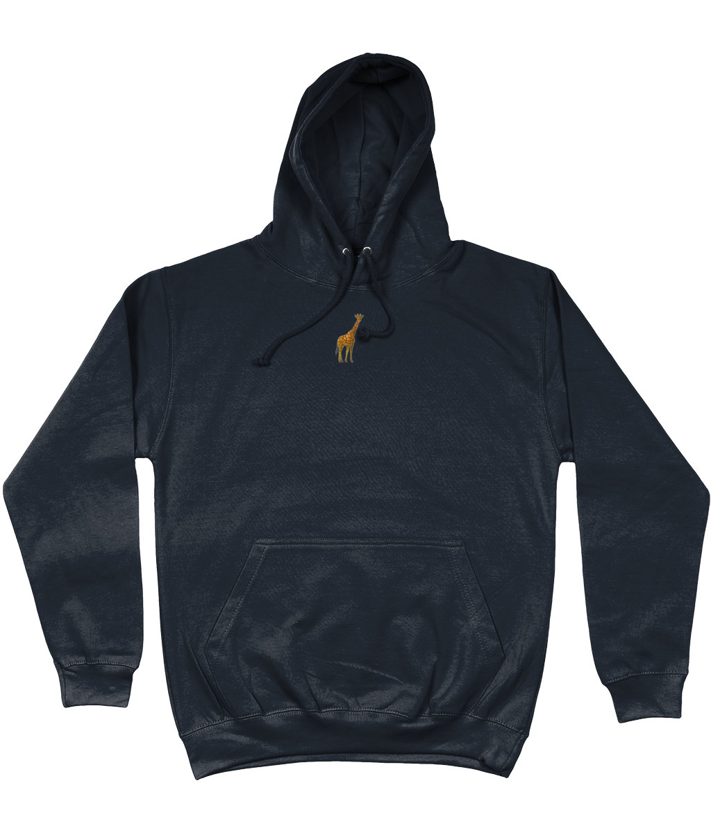 Giraffe Embroidered Cute Vintage Trendy Hoodie Giraffe Embroidered Cute Vintage Trendy Hoodie