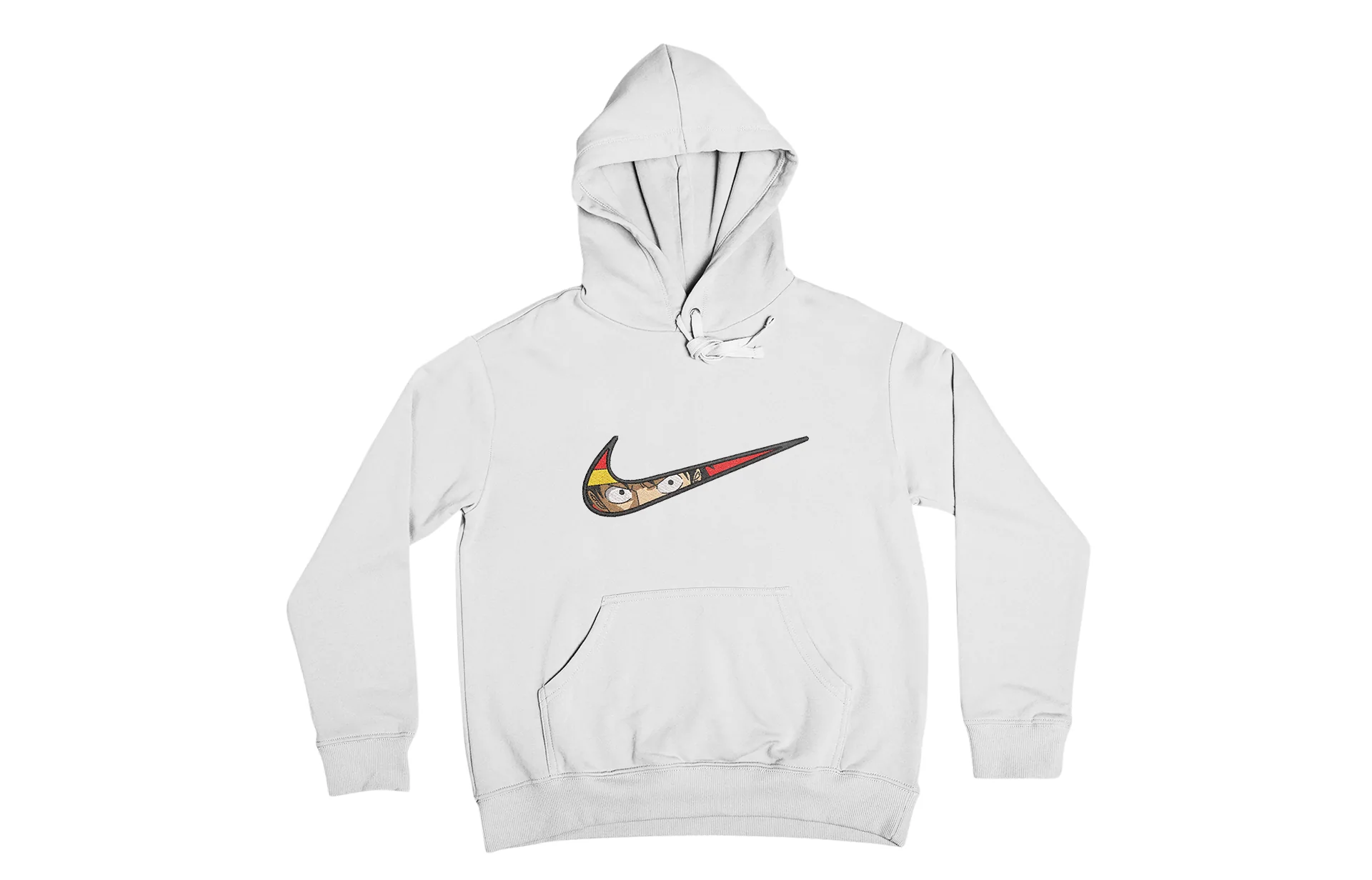 Nike Luffy One Piece Embroidered Hoodie Nike Luffy One Piece Embroidered Hoodie