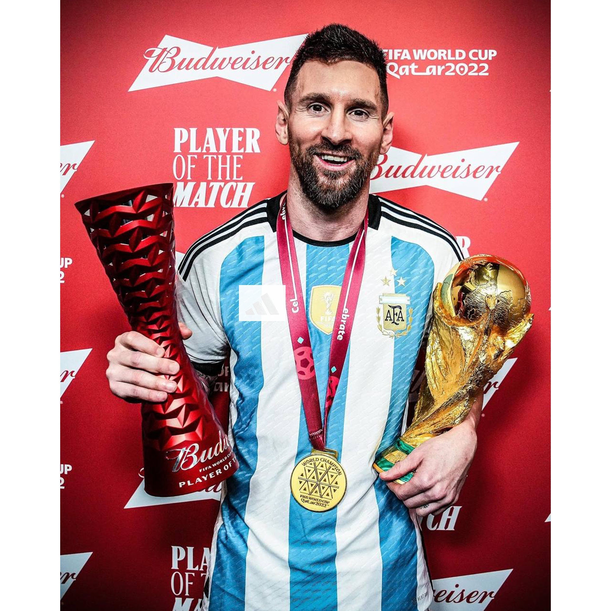 Argentina Messi World Cup 3-Star Soccer 2022 Jersey Kit Argentina Messi World Cup 3-Star Soccer 2022 Jersey Kit