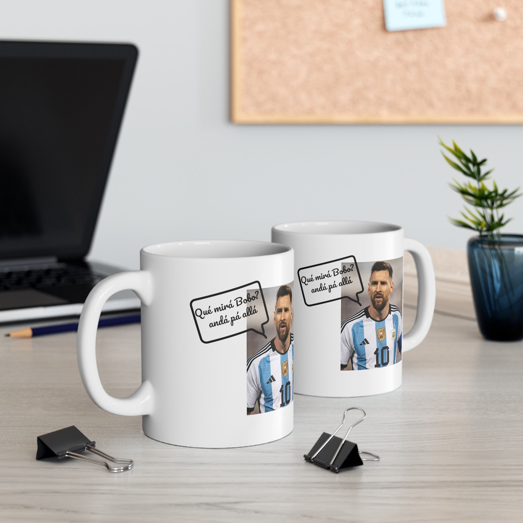 Que Mirá Bobo? Messi Meme Ceramic World Cup 2022 Mug Que Mirá Bobo? Messi Meme Ceramic World Cup 2022 Mug