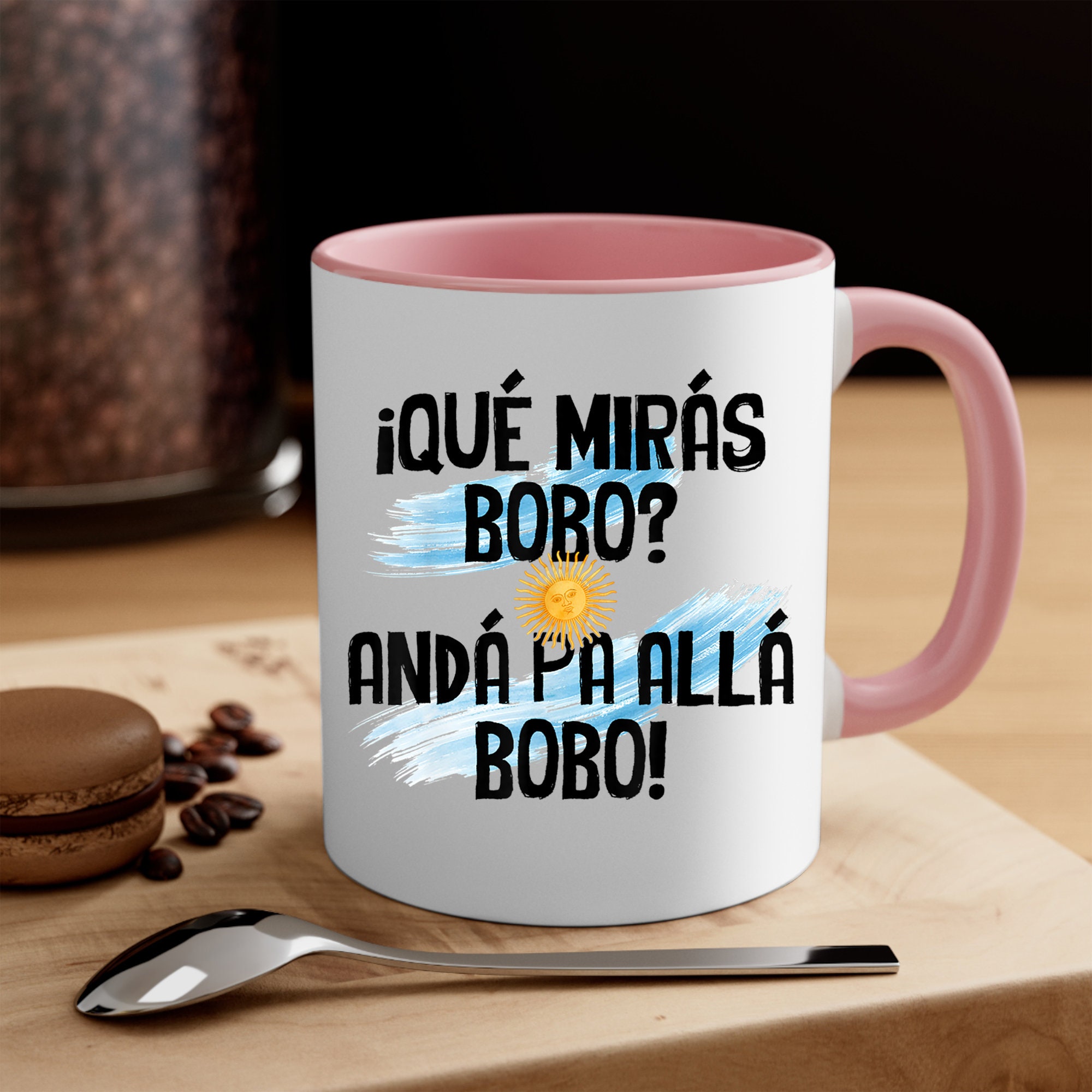 Qué Mira Bobo Messi Argentina Football Soccer Coffee Mug Qué Mira Bobo Messi Argentina Football Soccer Coffee Mug