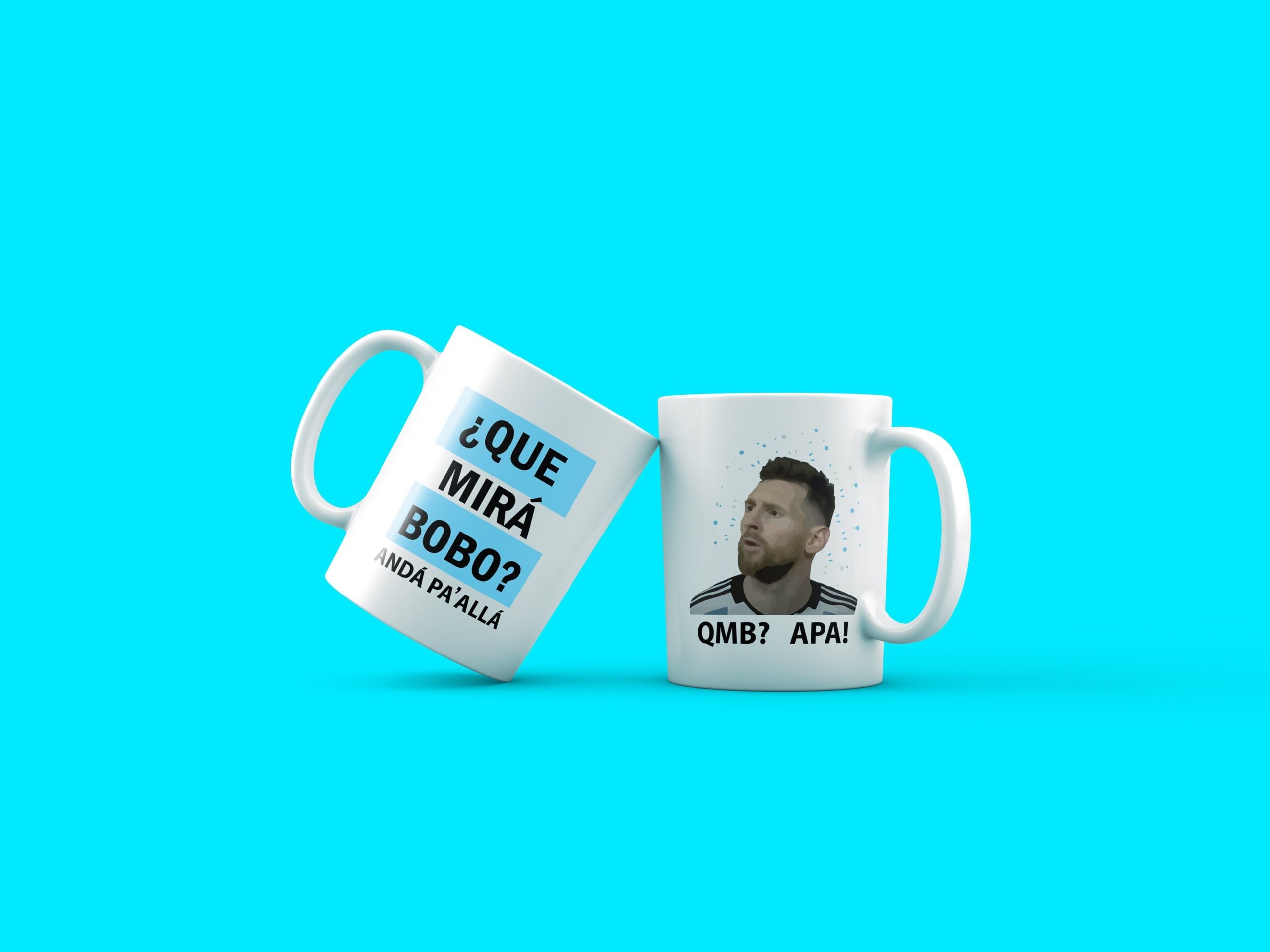 Lionel Messi Que Mirá Bobo Andá Pa Allá Argentina Worldcup 2022 Mug Lionel Messi Que Mirá Bobo Andá Pa Allá Argentina Worldcup 2022 Mug