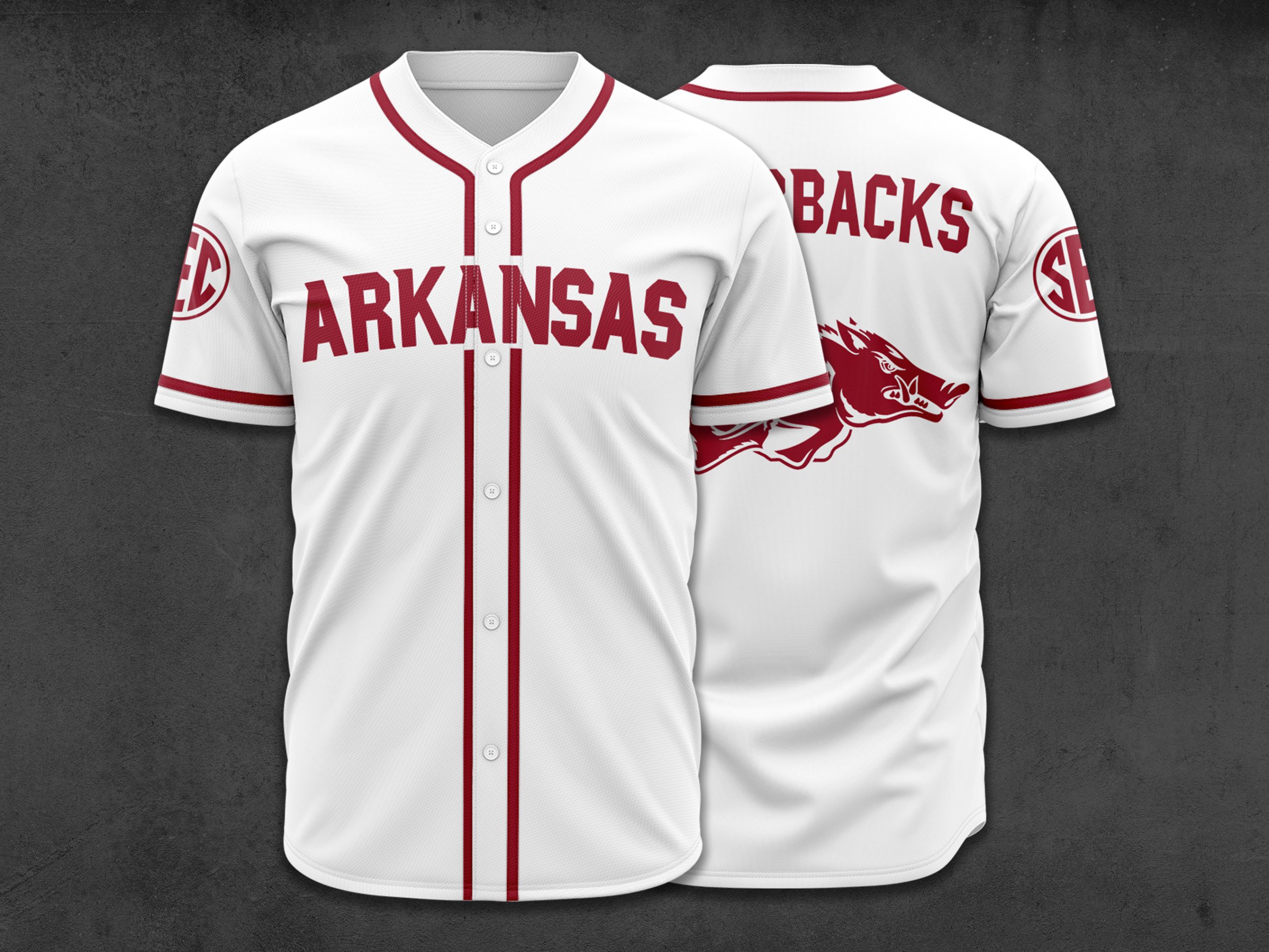 Arkansas Baseball Jersey Arkansas Baseball Jersey