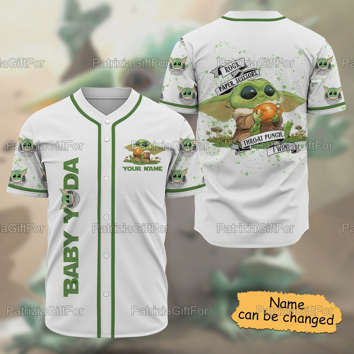 Custom Personalized Baby Yoda Baseball Shirt Christmas Gifts Custom Personalized Baby Yoda Baseball Shirt Christmas Gifts