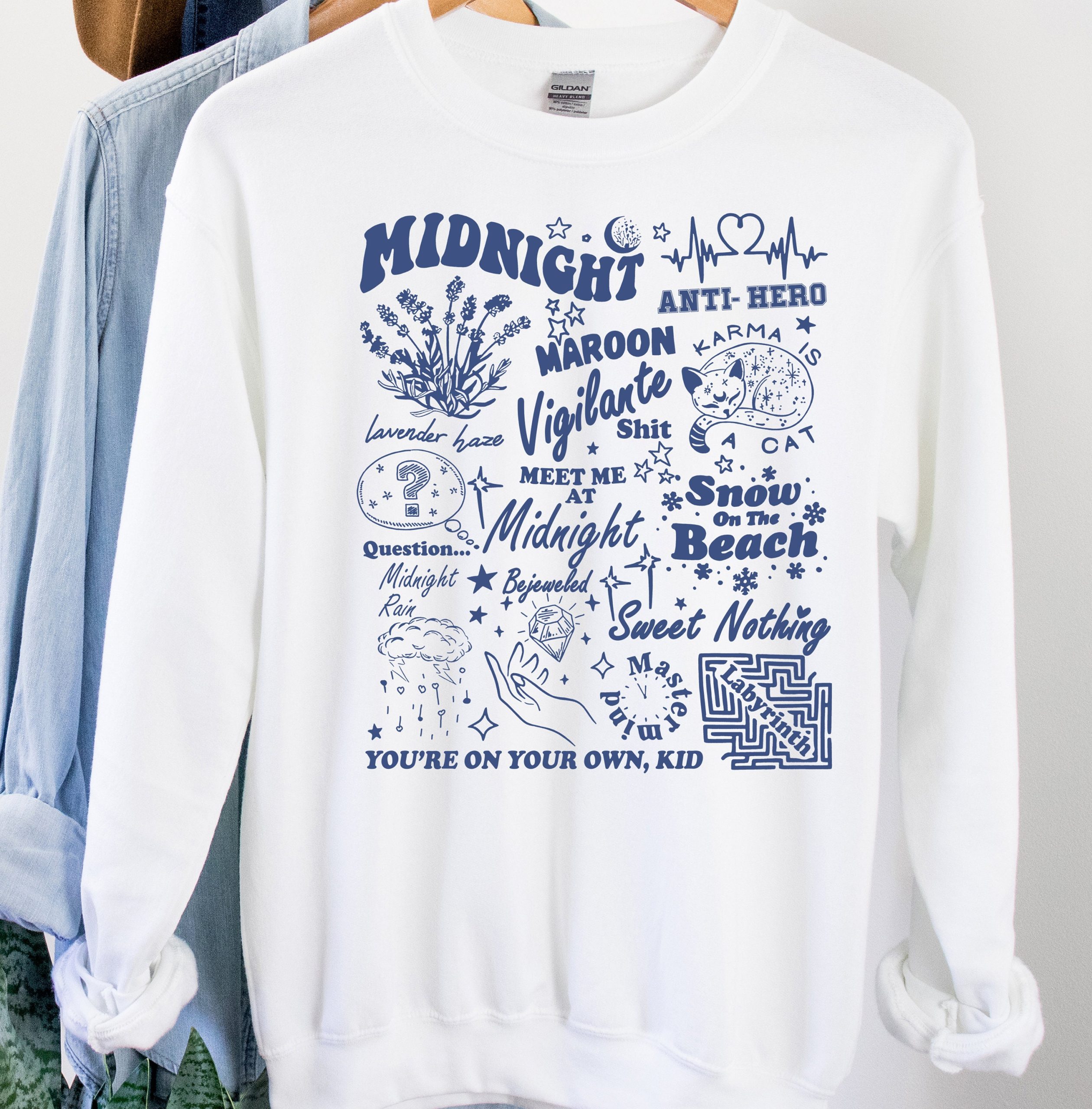 Midnight Taylor Swift New Album Shirt Sweater Midnight Taylor Swift New Album Shirt Sweater