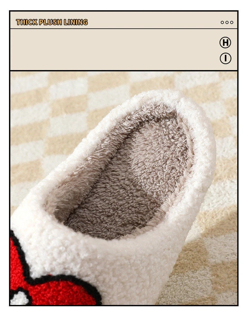 Bad Bunny Heart Slippers Fluffy Un Verano Sin Ti Slipper Bad Bunny Heart Slippers Fluffy Un Verano Sin Ti Slipper