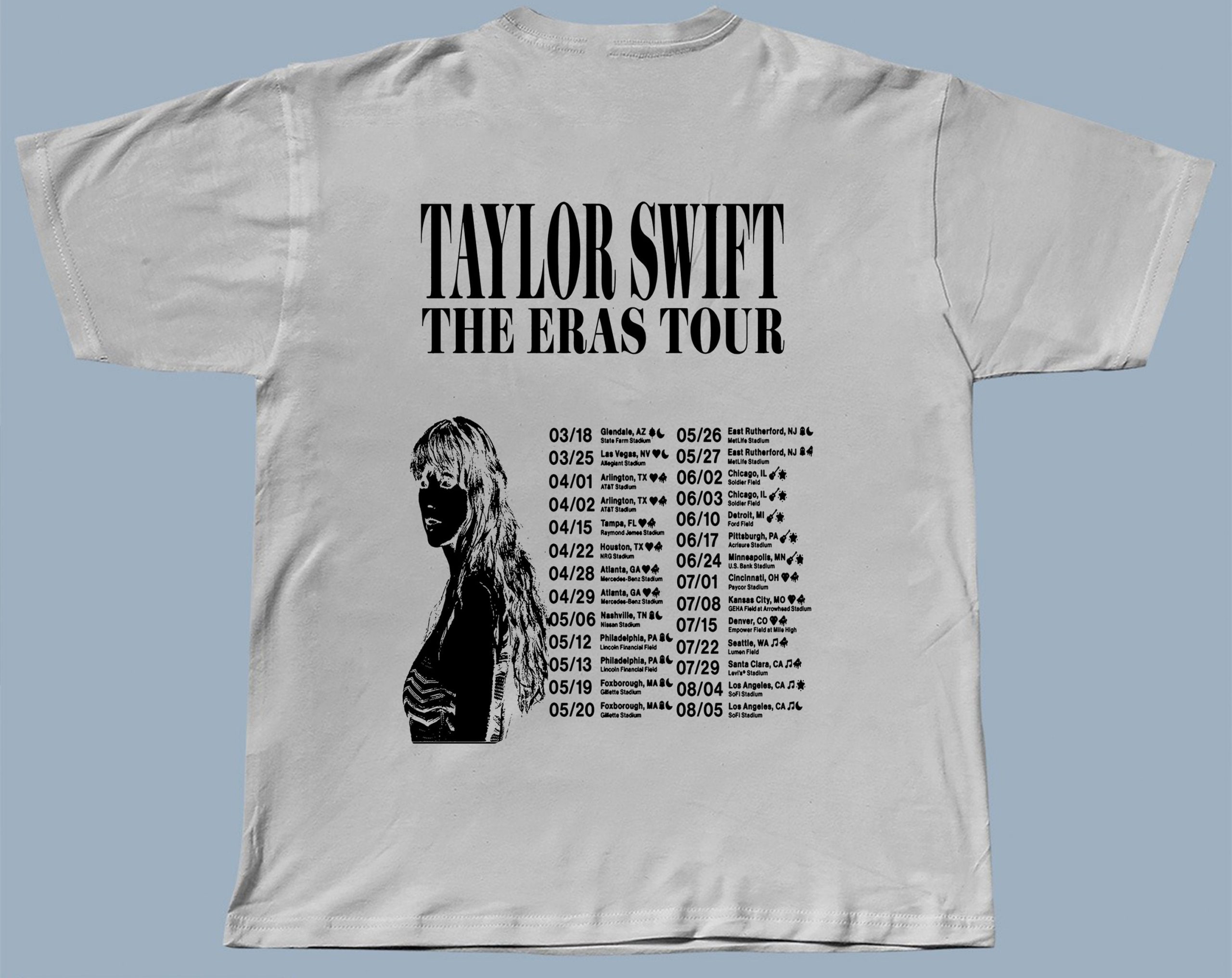 Taylor Swift The Eras Tour 2023 Shirt Sweatshirt Taylor Swift The Eras Tour 2023 Shirt Sweatshirt