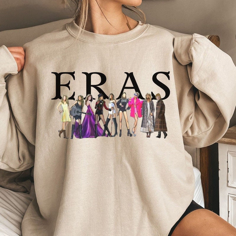 Taylor The Eras Tour Sweatshirt Music 2023 Midnight Album Tee Taylor The Eras Tour Sweatshirt Music 2023 Midnight Album Tee