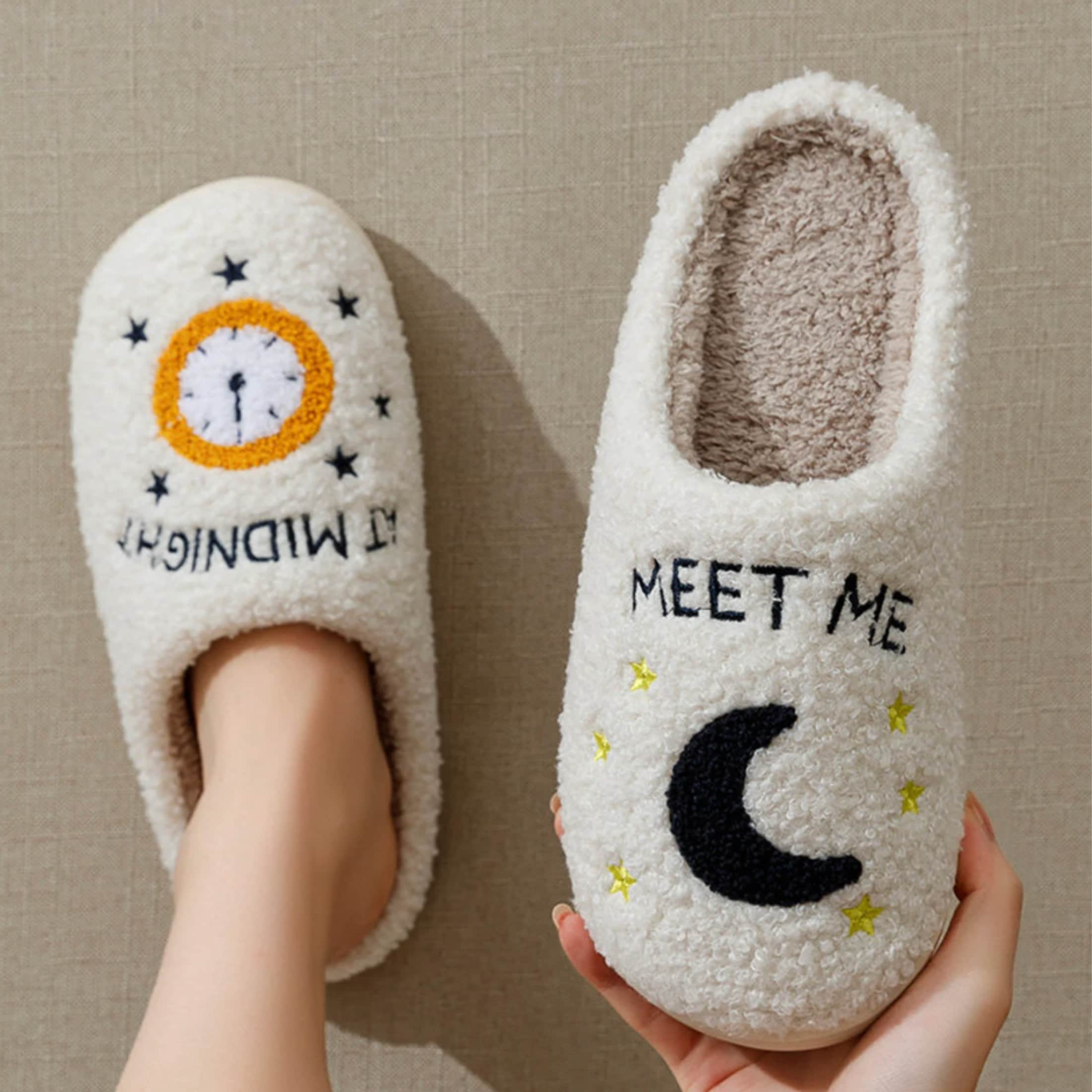 Meet Me At Midnight Taylor Cozy Comfortable Slippers Meet Me At Midnight Taylor Cozy Comfortable Slippers