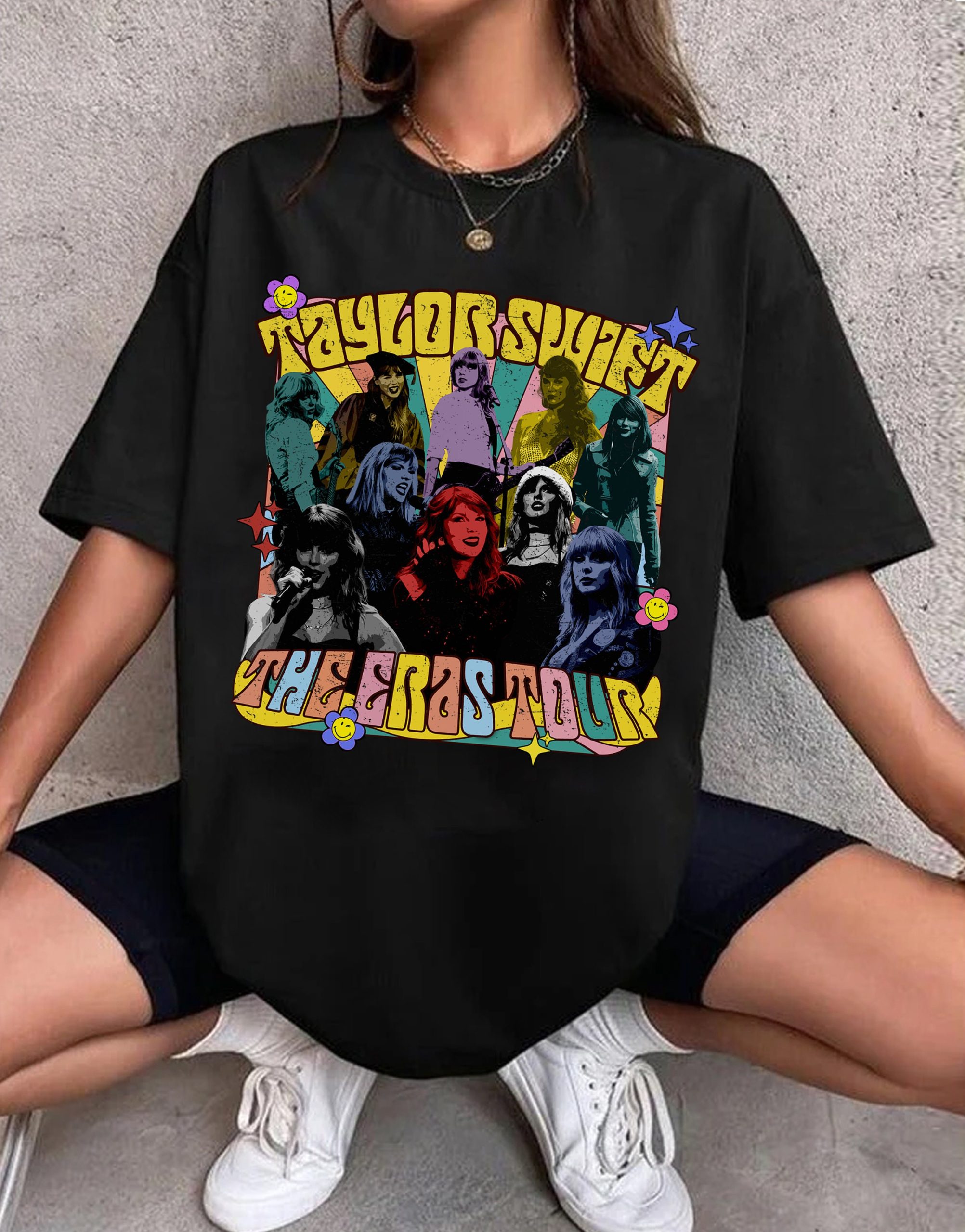 Retro Taylor The Eras Tour Swiftie Shirt Tee Hoodie Retro Taylor The Eras Tour Swiftie Shirt Tee Hoodie