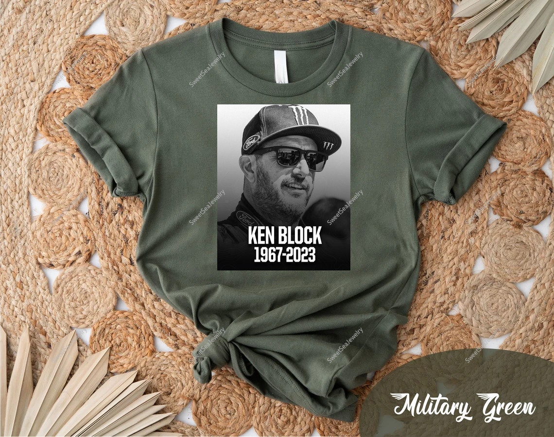 Rip Ken Block 1967-2023 Racing Car T-Shirt Rip Ken Block 1967-2023 Racing Car T-Shirt