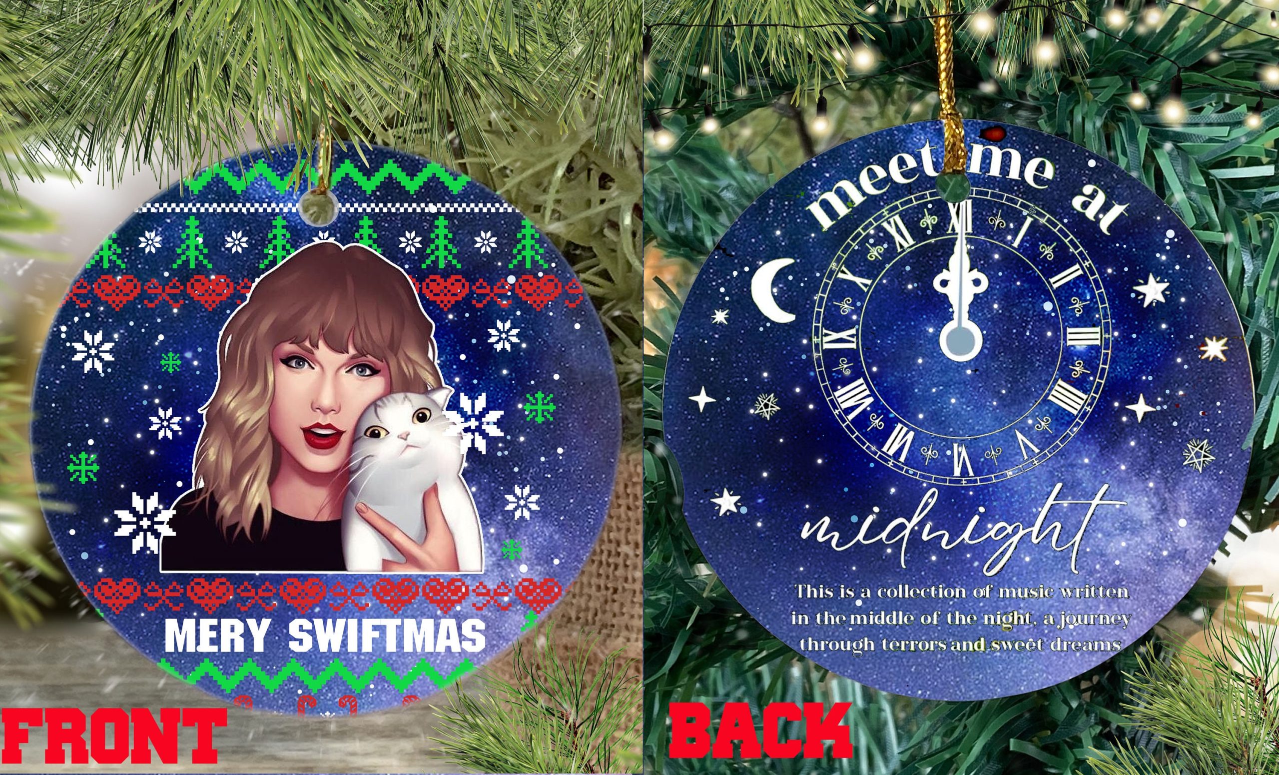 Meet Me At Midnights Taylor New Album Ornament Meet Me At Midnights Taylor New Album Ornament