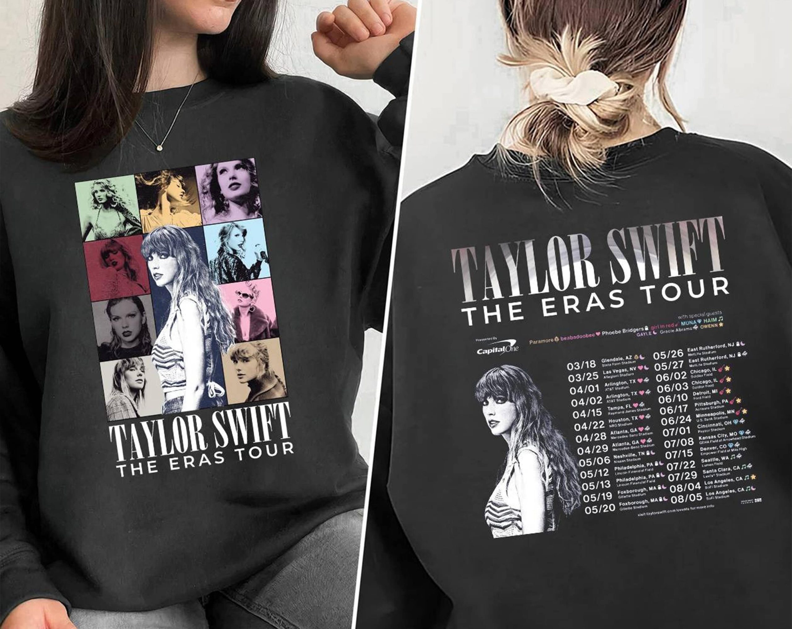 The Eras Tour TS Taylor 2023 Unisex Shirt The Eras Tour TS Taylor 2023 Unisex Shirt