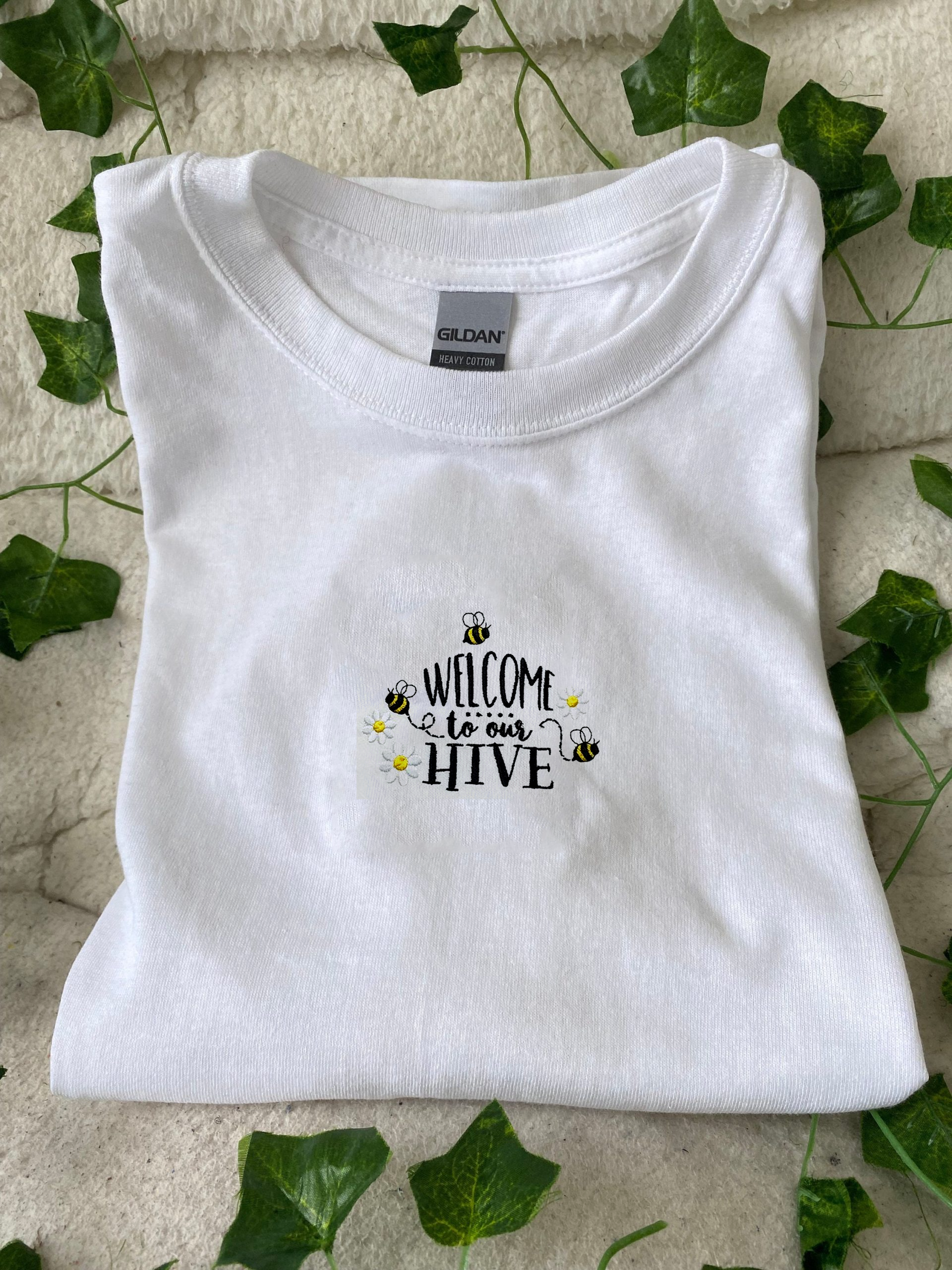 Welcome To The Hive Embroidered Shirt