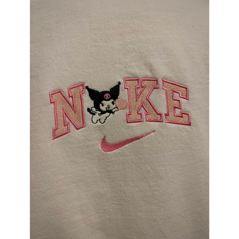 Nike Funny Devil Cat Cartoon Embroidered Shirt TerraBell Designs