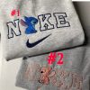 Embroidered Stitch X Angel Couple Sweatshirt