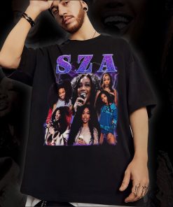 90s Vintage x Bootleg Style Rap Graphic SZA Shirt