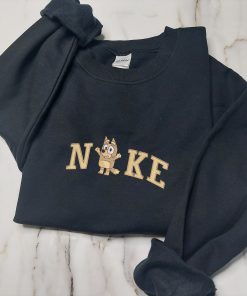 Couple Embroidered Bluey and Bingo Sweater
