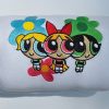 Powerpuff Girls X Y2K Flowers Cute Embroidered Crewneck Sweatshirt