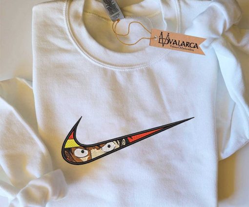 Anime Nke Embroidered Sweatshirts Sweater