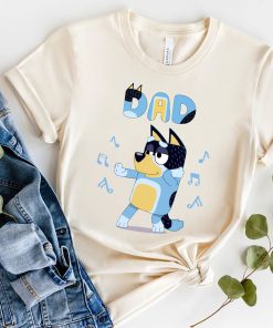 Bluey Dad Dancing Shirt Father’s Day Gift