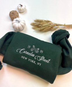 Cornelia Street Embroidered Sweatshirt