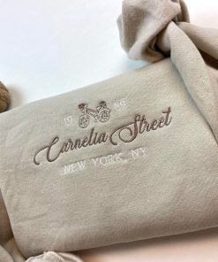 Cornelia Street Embroidered Sweatshirt