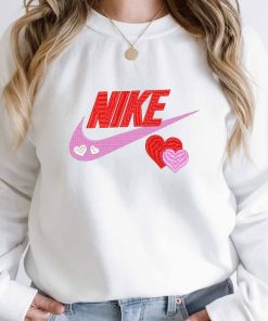 Valentine's Day Embroidered Sweatshirt Gift Anniversary