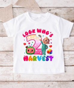 Customized Look Who’s Birthday Cocomelon Shirt