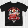 Customized Name And Age Cars Lightning Mcqueen Birthday T-shirt