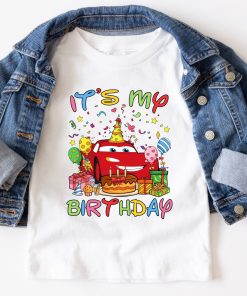 Disney Cars Lightning Mcqueen Birthday Shirt