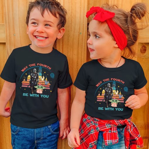 May The 4th Be With You Star War Character Disney Family Shirt