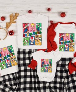 Nintendo Super Mario T-shirt Princess Peach Mario And Luigi Tee