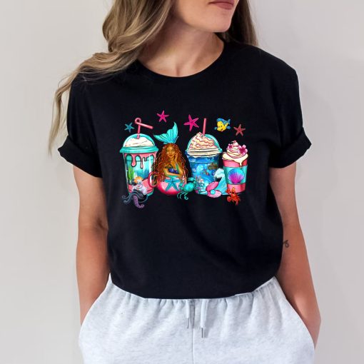 Retro Ariel Little Mermaid Live Action Black Girl Magic Shirt