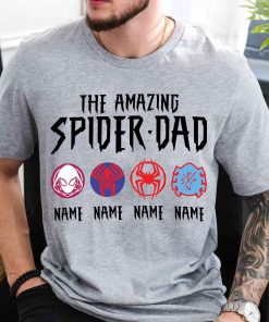 Customized The Amazing Spider-Dad Shirt Super Man Father’s Day Gift Tee