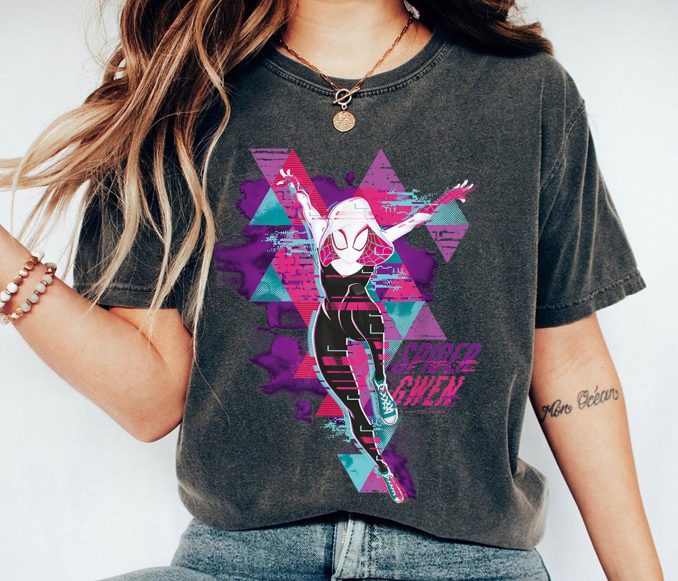 Spider Gwen Glitch Spider-Man 2023 Across The Spider-Verse Shirt Spider Gwen Glitch Spider-Man 2023 Across The Spider-Verse Shirt