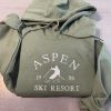 Aspen Ski Resort Embroidered Hoodie