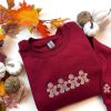 Christmas Ginger Bread Embroidered Sweatshirt